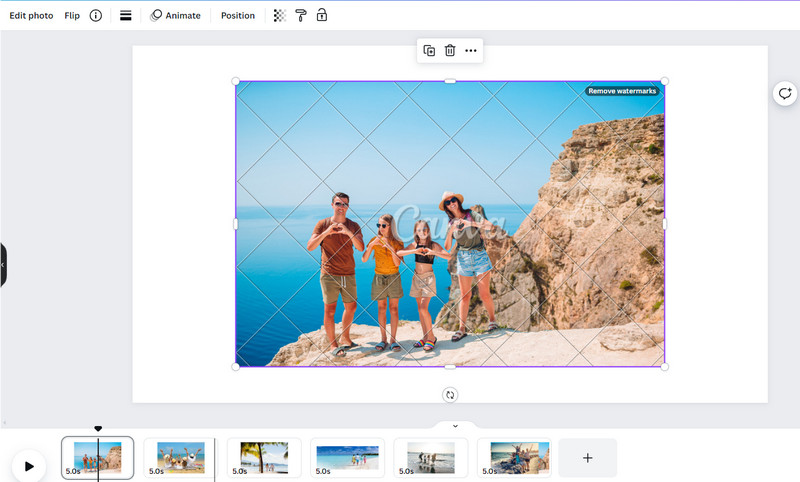 upload photos in canva