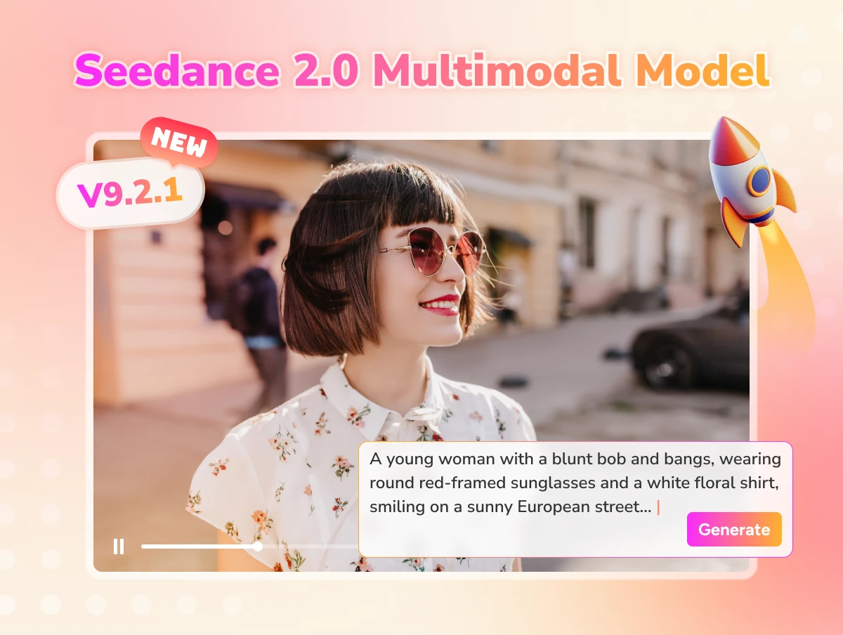 any video converter v9.2.1 rilasciato con supporto per il modello multimodale seedance 2.0