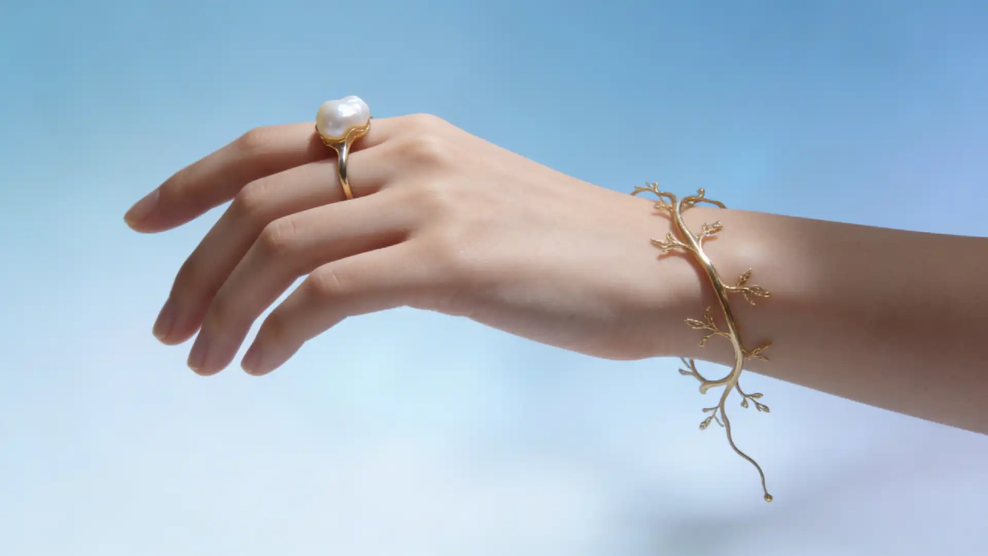 ethereal & high-fashion poster