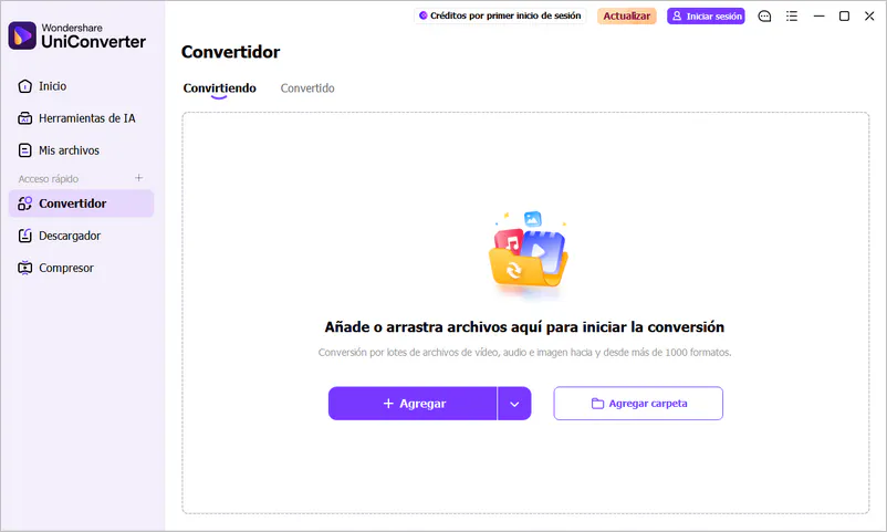 convertir vídeo a mp3 con wondershare uniconverter