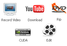 Video Recording function of Any Video Converter Ultimate - record any local and online video, capture all desktop activities.