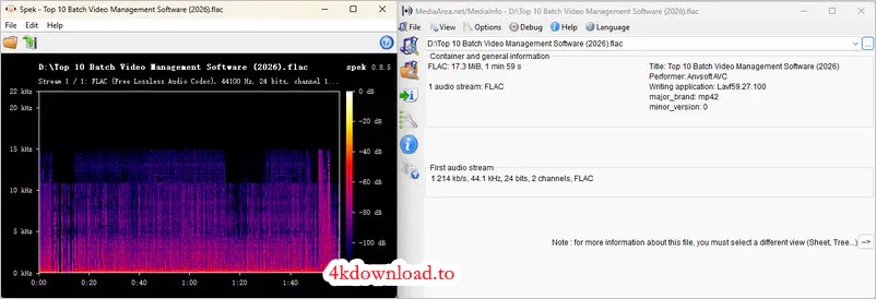 4kdownload youtube to flac