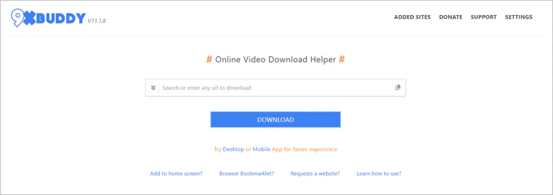 9xbuddy downloader