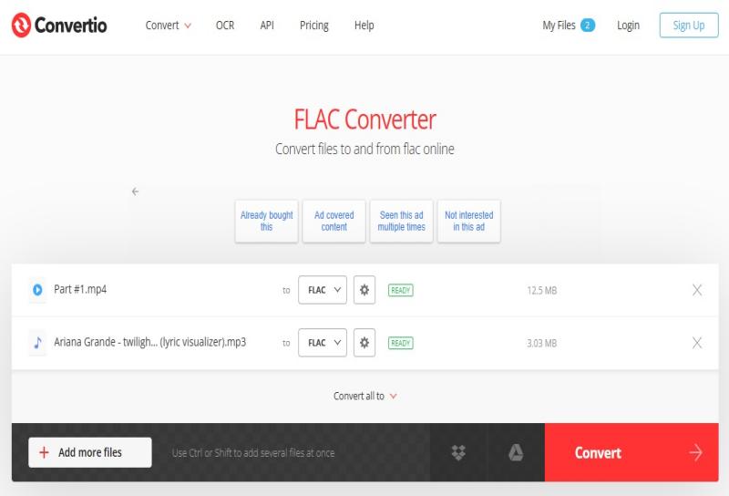 convertio youtube to flac converter