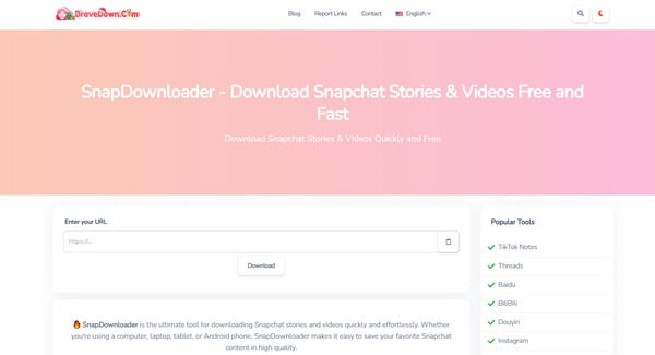 Snapchat Story Downloader & Saver