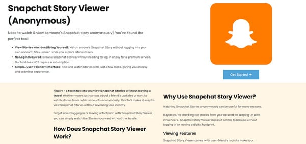 Snapchat Story Viewer