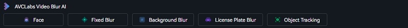 blur video options