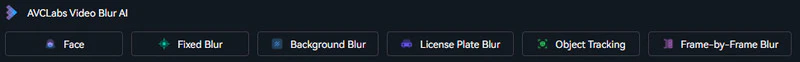 blur video options